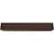 Ekena Millwork 2-Sided (L-beam) Hand Hewn Endurathane Faux Wood Ceiling Beam, Premium Hickory, 8"W x 8"H  x 20'L BMHH2C0080X080X240ZH - alternate 8